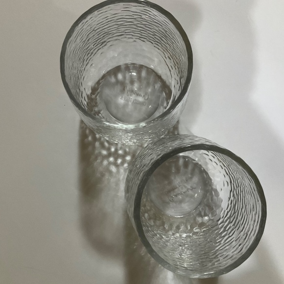 1-Cravings by Chrissy Teigen X Target Hammered Highball Glasses 5” Tall - Picture 8 of 8